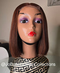 10 inch chestnut brown Bone straight