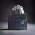 Elegant Quilted Top Handle Shoulder bag